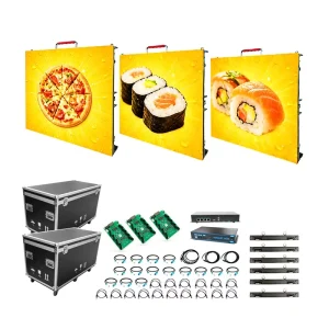 Factory Price Custom Outdoor Waterproof Mobile P3 3d Led Display Panel for Street Advertising