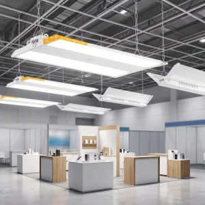 Factory Price High Bright 3ft 300W 250W 200W 3CCT SelcetableLed in Werehous Aluminum Industrial Lights LED Linear High Bay Light