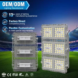 Factory Price Ip65 High Power 50W 100W 150W 200W 300W 400W Aluminium Park Parking Lot Stadium Led Flood Light