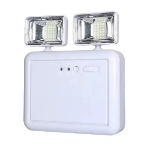Factory Price LED Emergency Light LED Dual Head Light With Rechargeable Battery Fire Fighting Emergency Lighting