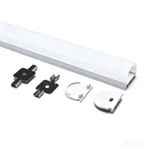 Factory Sales LED Strip Profile Channel Light Diffuser Corner Extruded Channel Ceiling Lights Gypsum LED Light Aluminum Profile