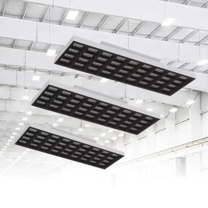 Factory Smart Lighting Commercial Industrial Dip Highbay 100W 150W 200W Warehouse Indoor Garage Linear Ufo High Bay Light