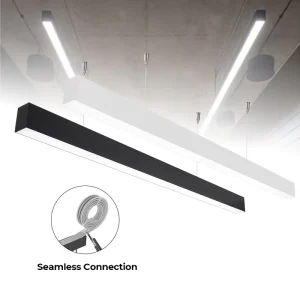 Factory Stock 1.2m 3Power 3CCT Switchable IP20 Commercial Linkable Suspended Batten Linear Light