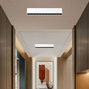 Factory Supply Customize Wattage Recessed Mounted Indoor Hotel Office Home LED Linear Downlight