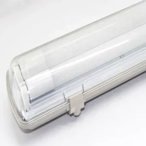 Factory Warehouse Waterproof Batten IP65 18W 36W Weatherproof Batten Lamp White Color Basement Linear Triproof Light