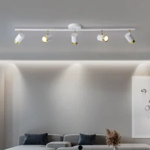 Factory Whole Sales 3000K 6000K Warm White Cold White Spotlights 3 Phase 4 Wires Track Lighting for Retail Shops