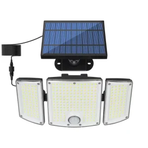 Factory customized solar lights LED human body sensing outdoor waterproof street lights garden corridor wall lights
