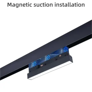 Family Series CE 48V Recessed Pendant Magnetic Track Rail Light System Magnetic Track Light Office Villa Hotel