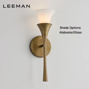 Fancy Decorative Alabaster Wall Light Modern Design Luxury Bedside Lamp Indoor Wall Sconce for Living Room Bedroom Restaurant