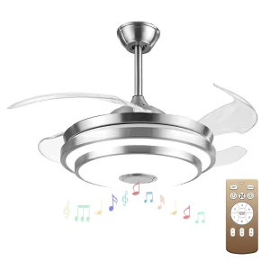 Fashion Home Motor Living Room Ceiling Fan Light Lamp