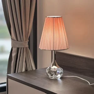 Fashion Luxury Design Crystal Lamp Pink Perfume Bottle Bedside Light for Living Room Master Bedroom Hotel Atmosphere Medium