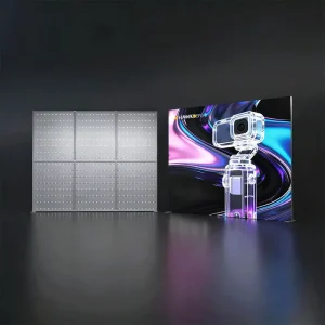 Fashionable Design Aluminum Rectangle High Brightness LED Modular Weatherproof Outdoor Advertising Light Box Stand Decorative