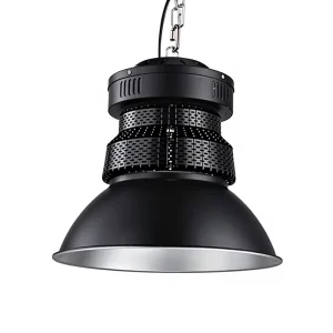 Fin-style High-bay Light High-power Industrial Workshop Warehouse Lighting Ceiling Pendant 100W Garage Light Ultra-bright PC