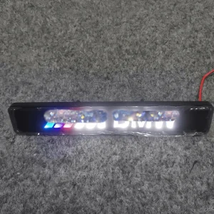 Fit for BMW M LED Glowing Grille Badge Fit 1 2 3 5 Series X1 X3 X5 Sport Mesh Front Emblem Light