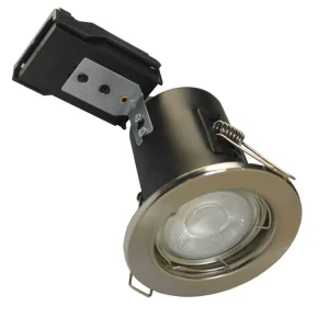 Fixed IP20 Fire Rated LED GU10 Downlight Recessed Ceiling Spotlights Kitchen Lights