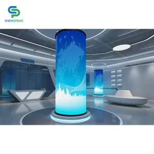 Flexible LED Display Panel for Curved Indoor Advertising with Seamless Soft LED Module High Brightness Custom Size Options