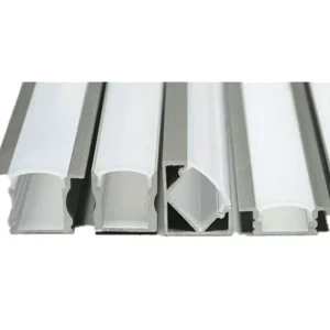 Flexible LED Strip Aluminum Channel Bendable LED Profile Light Bar with Cutting & Bending Services Customizable Length