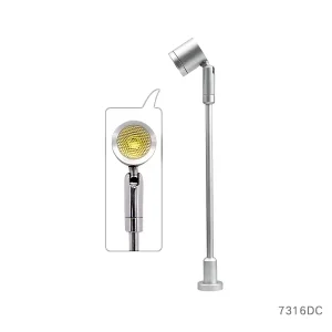 Flicker Free Modern Aluminum LED Jewelry Counter Light 1W Vertical Spotlight for Luxury Watch Display