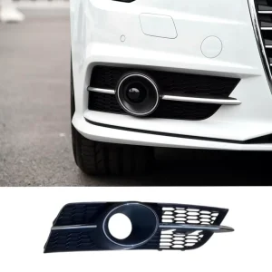 Fog Light Grill W ACC Cutout Fits Audi A7 S7 Honeycomb Sport S7 Style Accessories