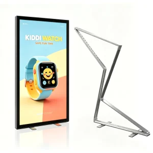 Foldable SEG Light Box Fabric Aluminum Profile Frame Portable Trade Show Display with Tension Fabric for Exhibition Booth