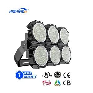 Football Stadium High Mast Light Floodlight High-power LED Module 500W 600W 800W 1000W Outdoor High-power Lamp Post