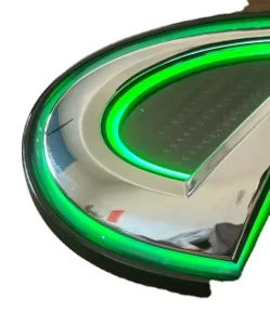 For G37 G25 Sedan Q40 Rgb Flow LED Car Lights Car Headlights Without Bleeding with Regular Carbon Fiber
