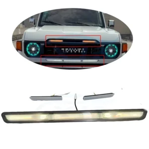 For Toyota Land Cruiser LC7 Series LC70 LC71 LC76 LC79 Grille LED Lights LED Turn Signals