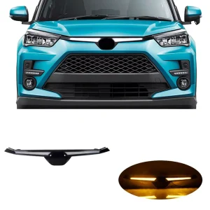 For Toyota Raize LED Daytime Running Light DRL & Turn Signal Grille Front Bumper LED Daylight for Cars 12V Voltage