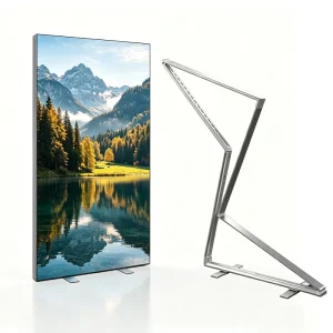 Frameless CE Certified Tension Fabric Folding SEG Light Box Reusable Exhibition Backdrop Signage Frame for Events