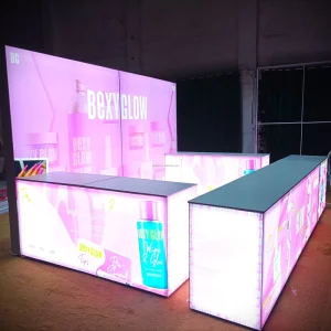 Frameless LED Backdrop Light Box Display Advertising for Trade Show Equipment for Exhibition Booth