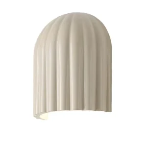 French Cream Simple Modern Bedroom Corridor Hallway Bedside Resin Sconce Creative Decorative Wall Lamp