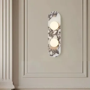 French Designer Long Marble Wall Lamp for Living Room, Porch, Corridor, Bedroom, Bathroom, Background Wall, LED Decorative Lamp