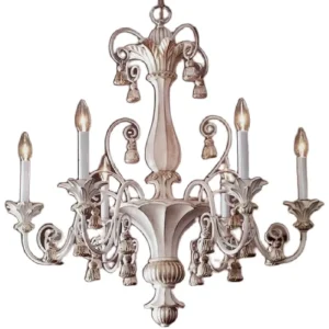French Indoor Lighting Country Style LED Hanging Pendant Light Wooden Chandeliers Rustic Farmhouse Hotel Use Easy