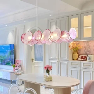 French Retro Murano Glass Chandelier Light Luxury Multicolor Designer Art Living Room Dining Room Bedroom Ceiling Pendant Lamp