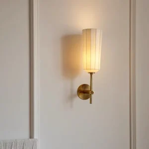 French Vintage Ceramic Wall Lamp Living Room Feature Wall Designer Bathroom Corridor Bedroom Bedside Lamp