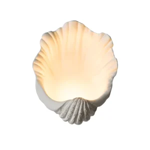 French Vintage Resin LED Wall Lamp Mid-century Style