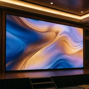 Front Access Indoor Fixed LED Display 960x960mm Iron Cabinet Advertising LED Screen Panel for Conference Room Lobby