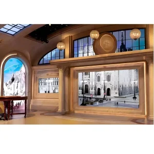 Front Maintenance Indoor LED Video Wall P2.6 P3.91 Light Weight Fixed Installation High Brightness Elevator Exhibition Hall