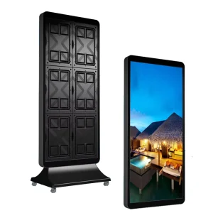 Full Color P2.94 P3.33 P3.84 Light Pole Screen Advertising Machine Outdoor Poster LED Display Screen
