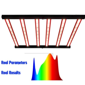 Full Spectrum Hydroponic 720W LED Grow Light Bar for Commercial Greenhouse Plant Production