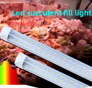 Full Spectrum Linear LED Grow Light IP54 Aluminum Housing Vertical Farm Greenhouse Hydroponic Plant Growing Tube Lamp Commercial