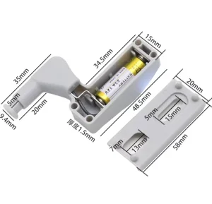 Furniture Accessories Low Energy Hydraulic Cabinet Hinge Hidden Hinges Light Led Lamp for Furniture