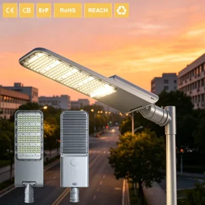 G036 ASTRONAUT 200W IP66 LED Street Light with 5-Year Warranty Type II Beam Angle for Cross Roads & Parking Lots