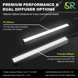 G5 XT23 LED Linear Lamp High Efficiency 100lm/W Linkable Architectural Lighting