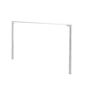 GISIH Modern Style Silver Black LED Glass Shelf Wardrobe and Cabinet Light