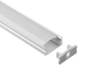 GL 1205 Surface Mounted LED Profile 17.3*8.2MM High Quality LED Aluminum Channel Profiles to Protect LED Strip Linear Lights