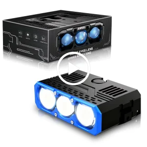 GM02 210W White Color LED Spotlight Grille Light with Cooling Fan for Car Truck SUV Motorcycle ATV Offroad Driving Lamp