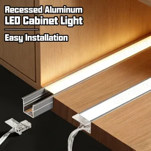 GRILITELUX Led Aluminium Profile Recessed Aluminum Light Led Profile Led Strip Fixture for Led Light Strip