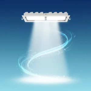 GS Certified Modern Multi-Head COB LED Recessed Spotlight 220V Indoor Anti-Glare IP54 Aluminum Neutral White Residential