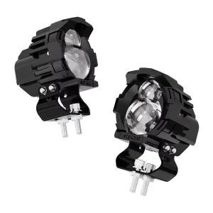 GW712 Double Lens Laser Mini Driving Light Car Spotlights LED Headlights 45W 4000 Lumens High Beam Off Road Vehicle Truck